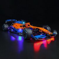 BB LED Lighting Set for LEGO&reg; 42141 McLaren Formula 1 Race Car incl. Remote Control