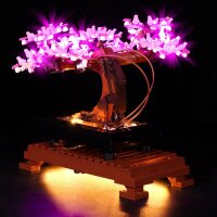 BB LED Lighting Set for LEGO&reg; 10281 Bonsai Tree Pink