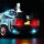 BB Set di illuminazione a LED per LEGO&reg; 10300 Ritorno al futuro - DeLorean - La macchina del tempo con telecomando