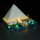 BB LED Lighting Set for LEGO&reg; 21058 Cheops Pyramid including remote control