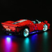 BB Kit d&eacute;clairage LED pour LEGO&reg; 42143 Ferrari Daytona SP3 avec t&eacute;l&eacute;commande