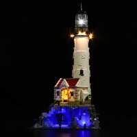 BB LED Lighting Set for LEGO&reg; 21335 Motorized Lighthouse including remote control