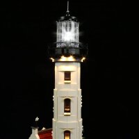 BB LED Lighting Set for LEGO&reg; 21335 Motorized Lighthouse including remote control