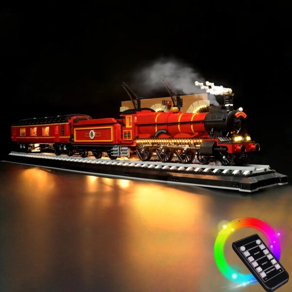 BB LED Lighting Set for LEGO&reg; 76405 Harry Potter - Hogwarts Express - Collectors Edition including remote control