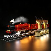 BB LED Lighting Set for LEGO&reg; 76405 Harry Potter - Hogwarts Express - Collectors Edition including remote control