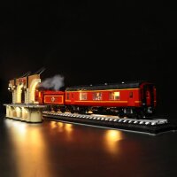 BB LED Lighting Set for LEGO&reg; 76405 Harry Potter - Hogwarts Express - Collectors Edition including remote control