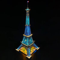 BB LED lighting set for LEGO&reg; 10307 Eiffel Tower including remote control