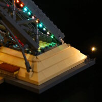 BB LED lighting set for LEGO&reg; 10307 Eiffel Tower including remote control