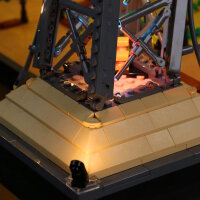 BB LED lighting set for LEGO&reg; 10307 Eiffel Tower including remote control