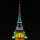 BB LED lighting set for LEGO&reg; 10307 Eiffel Tower including remote control