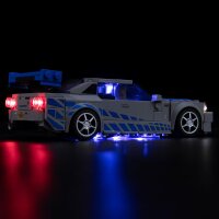 BB Kit d&eacute;clairage LED pour LEGO&reg; 76917 2 Fast...