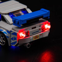 BB LED Lighting Set for LEGO&reg; 76917 2 Fast 2 Furious - Nissan Skyline GT-R (R34)