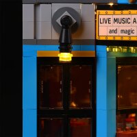 BB Set di illuminazione a LED per LEGO&reg; 10312 Jazz Club con telecomando