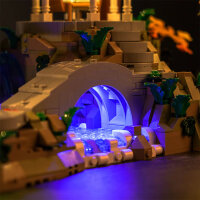 BB LED Beleuchtungs-Set f&uuml;r LEGO&reg; 10316 Her Der Ringe - Bruchtal inkl. Fernbedienung