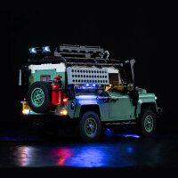 BB LED Beleuchtungs-Set f&uuml;r LEGO&reg; 10317 Land Rover Classic Defender 90 inkl. Fernbedienung