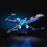 BB LED Beleuchtungs-Set f&uuml;r LEGO&reg; 75355 Star Wars - X-Wing Startfighter inkl. Fernbedienung