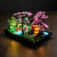 BB Kit d&eacute;clairage LED pour LEGO&reg; 10315 Jardin du Silence avec t&eacute;l&eacute;commande