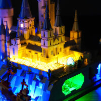 BB Kit d&eacute;clairage LED pour le ch&acirc;teau de Poudlard et ses jardins LEGO&reg; 76419 Harry Potter, avec t&eacute;l&eacute;commande incluse