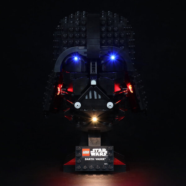 BB Kit d&eacute;clairage LED pour LEGO&reg; 75304 Star Wars - Casque de Dark Vador (Version &agrave; commande vocale)