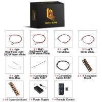 BB LED Lighting Set for LEGO&reg; 21344 The Orient Express including remote control
