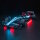 BB Set di illuminazione a LED per LEGO&reg; 42171 Mercedes-AMG F1 W14 E Performance, incluso telecomando