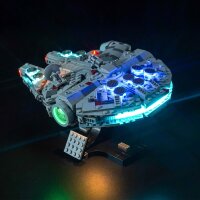 BB LED Lighting Set for LEGO&reg; 75375 Star Wars - Millennium Falcon including remote control