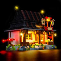 BB Kit d&eacute;clairage LED pour LEGO&reg; 71858 NINJAGO 15e anniversaire de la Forge des quatre armes avec t&eacute;l&eacute;commande