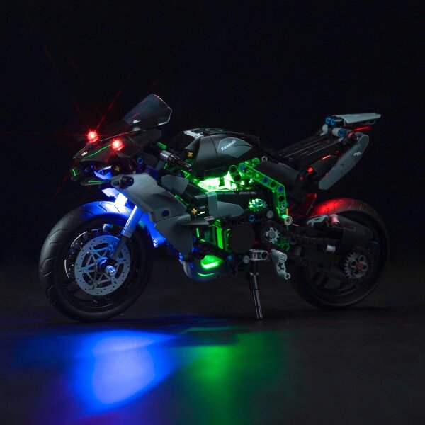 BB Kit d&eacute;clairage LED pour moto LEGO&reg; 42170 Kawasaki Ninja H2R