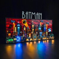 BB LED Beleuchtungs-Set f&uuml;r LEGO&reg; 76271 Batman - Gotham City inkl. Fernbediengung