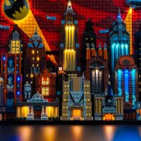 BB LED Beleuchtungs-Set f&uuml;r LEGO&reg; 76271 Batman - Gotham City inkl. Fernbediengung