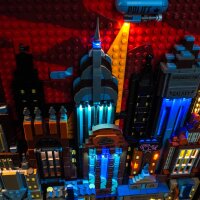 BB LED Beleuchtungs-Set f&uuml;r LEGO&reg; 76271 Batman - Gotham City inkl. Fernbediengung
