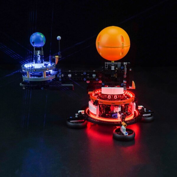 BB LED Beleuchtungs-Set f&uuml;r LEGO&reg; 42179 Sonne, Erde, Mond Modell