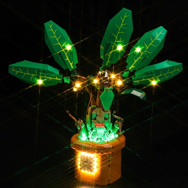 BB LED Lighting Set for LEGO&reg; 76433 Harry Potter - Potions Plant. Mandrake