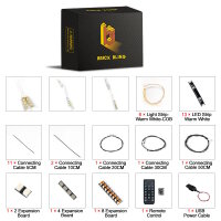 BB LED Beleuchtungs-Set f&uuml;r LEGO&reg; 21061 Notre Dame de Paris inkl. Fernbedienung