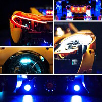 BB Kit d&eacute;clairage LED pour LEGO&reg; 42172 McLaren P1 avec t&eacute;l&eacute;commande