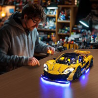 BB Kit d&eacute;clairage LED pour LEGO&reg; 42172 McLaren P1 avec t&eacute;l&eacute;commande