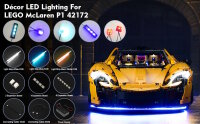 BB Kit d&eacute;clairage LED pour LEGO&reg; 42172 McLaren P1 avec t&eacute;l&eacute;commande