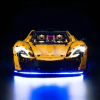 BB Kit d&eacute;clairage LED pour LEGO&reg; 42172 McLaren P1 avec t&eacute;l&eacute;commande