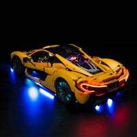 BB Kit d&eacute;clairage LED pour LEGO&reg; 42172 McLaren P1 avec t&eacute;l&eacute;commande