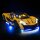 BB Kit d&eacute;clairage LED pour LEGO&reg; 42172 McLaren P1 avec t&eacute;l&eacute;commande
