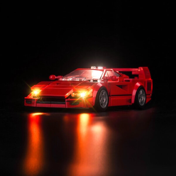 BB Kit d&eacute;clairage LED pour la supercar LEGO&reg; 76934 Ferrari F40