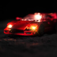 BB Kit d&eacute;clairage LED pour la supercar LEGO&reg; 76934 Ferrari F40