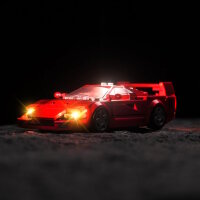 BB Kit d&eacute;clairage LED pour la supercar LEGO&reg; 76934 Ferrari F40