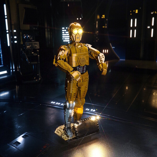 BB Kit d&eacute;clairage LED pour LEGO&reg; 75398 Star Wars - C-3PO Version 2