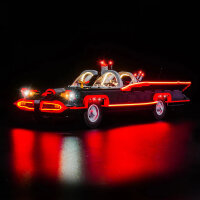 BB LED Lighting Set for LEGO&reg; 76328 Batman - Batmobile from the 60s TV series including remote control