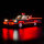 BB LED Lighting Set for LEGO&reg; 76328 Batman - Batmobile from the 60s TV series including remote control