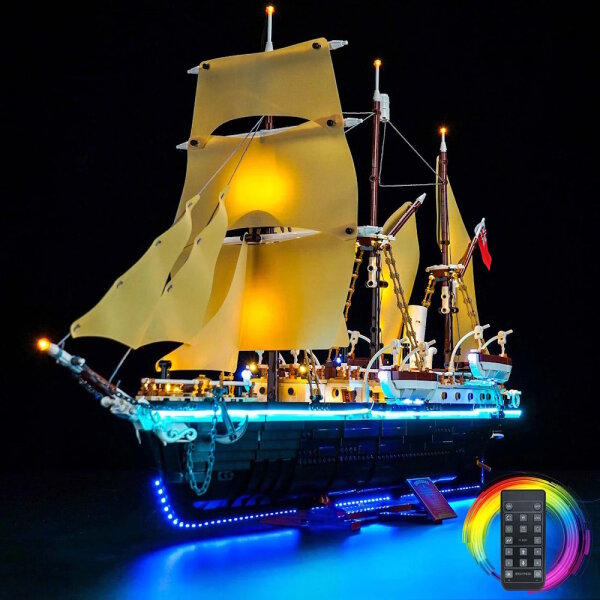 BB LED Lighting Set for LEGO&reg; 10335 The Endurance including remote control