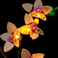 BB LED Beleuchtungs-Set f&uuml;r LEGO&reg; 10343 Mini Orchidee