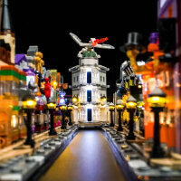 BB Set di illuminazione a LED per LEGO&reg; 76444 Harry Potter - I negozi di magia di Diagon Alley, incluso telecomando