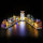 BB Set di illuminazione a LED per LEGO&reg; 76444 Harry Potter - I negozi di magia di Diagon Alley, incluso telecomando